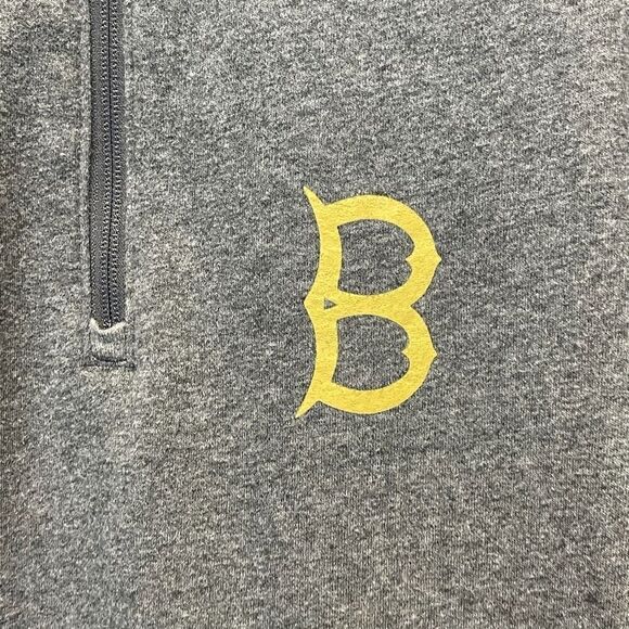 Under Armour Men’s 2XL Boston Bruins Gray 1/4 Zip Pullover Alternate B Coldgear - Picture 5 of 15